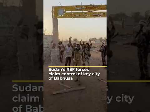 Sudan’s paramilitary RSF claims control of key city of Babnusa | AJ #shorts