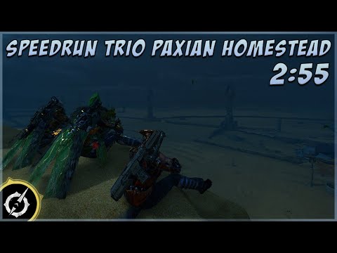 Outriders: Worldslayer | Speedrun Trio Devastator | Paxian Homestead 2:55