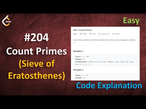 Count Prime Leetcodejava