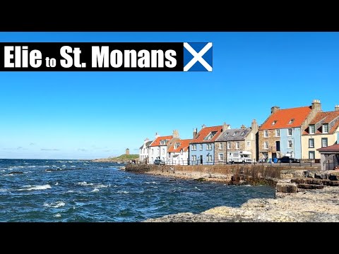 Stunning coastline - Elie & Saint Monans | Lady's Tower, Ardross Castle, Newark Castle