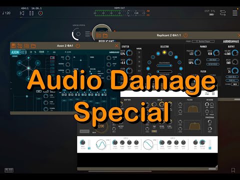 Audio Damage Special - AXON 2 - Replicant 2 - Discord4 - Eos 2 - Quanta - ODC & More