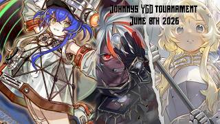 Johnny's YGO Tournament Round 1 June 8th 2026