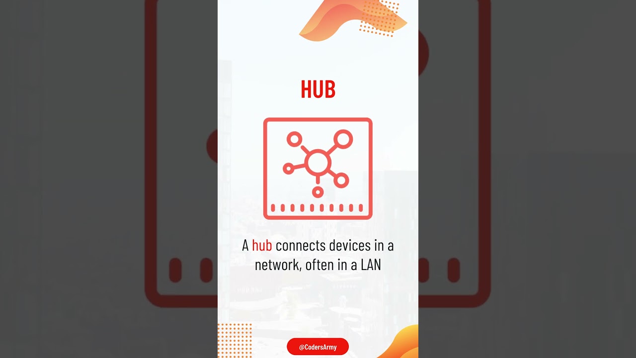 Networking Devices | Computer Networking Basic Tutorial
