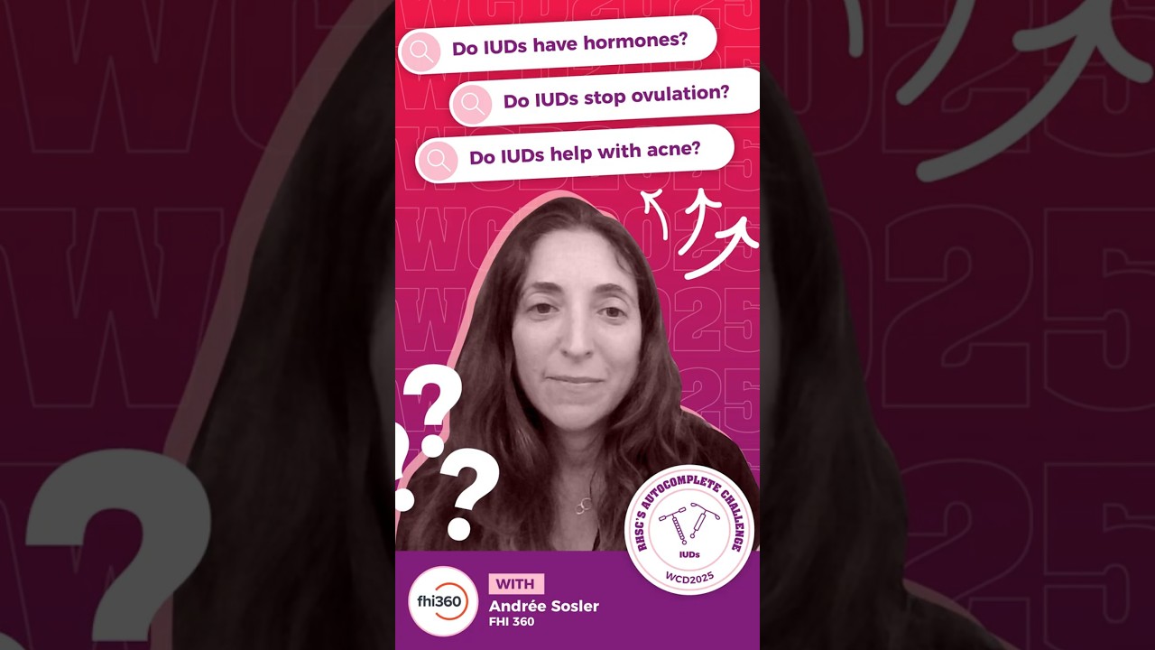 Do #IUDs have hormones? Do IUDs stop ovulation? Do IUDs help with acne? #wcd2025 #contraception