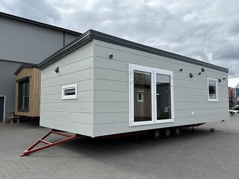 Całoroczny domek mobilny 35m2 - nowy domek holenderski #domekmobilny #domek35m2 #mobilehome
