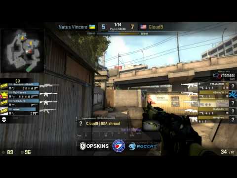 ESWC FINAL   NAVI   CLOUD9   #3 OVERPASS