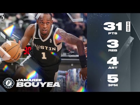 Jamaree Bouyea ERUPTS with a Season-High 31 PTS Against the Vipers
