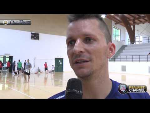 Real Rieti vs Kaos futsal  le interviste  "Qui Ritiro"