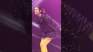 Sophie-Ellis Bextor performs “murder on the dance floor” at Blackpool 2023 illumination switch on.