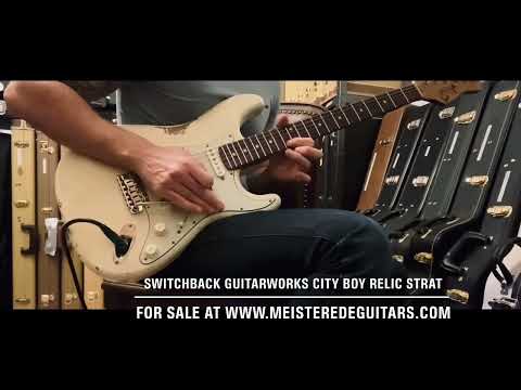For sale @meisteredeguitars.com - switchback guitarworks city boy relic boutique masterbuilt strat