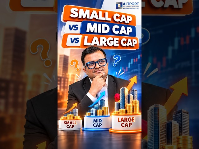 Small Cap vs Mid Cap vs Large Cap — which one has the highest potential? 📈