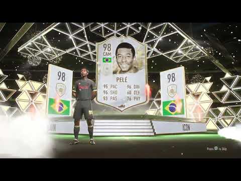 Fifa 22 - Prime Pele in a pack....after packing prime r9 in the last one...