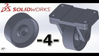 SolidWorks Çizim ve Montaj #4 Tekerlek Tasarımı