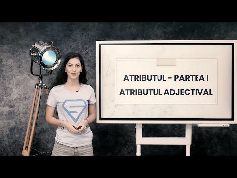 Învață ușor despre atributul adjectival cu exemple clare - Clasa a VIII-a