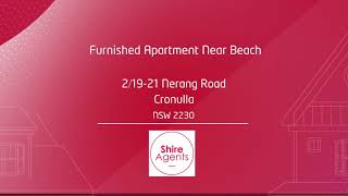 2/19-21 Nerang Road, CRONULLA, NSW 2230