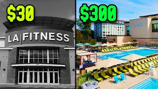 $30 vs $300/Month Gym