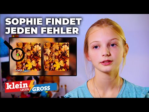 Sophie (11) findet jeden Fehler in Sekunden!