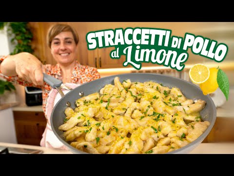 STRACCETTI DI POLLO AL LIMONE Ricetta Facile - Fatto in Casa da Benedetta