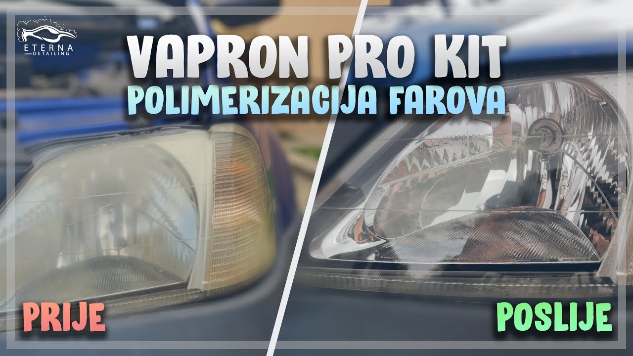 K2 Vapron Pro kit - Headlight restoration kit Review #k2 #cardetailing #headlightrestoration
