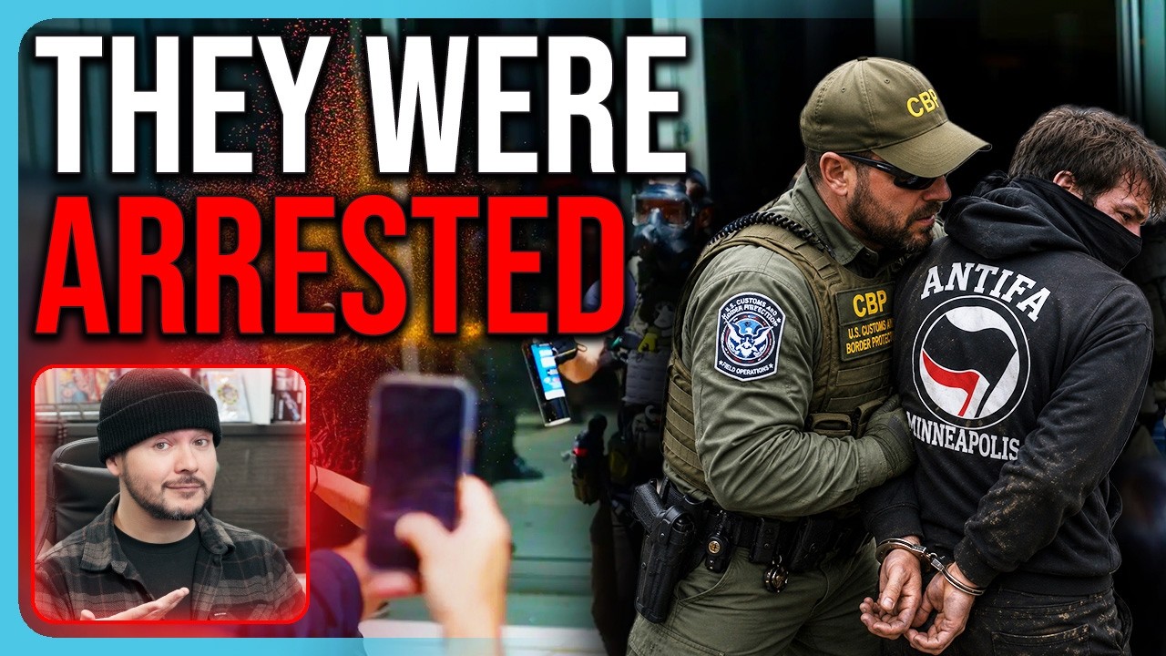 DHS ARRESTS 15 Anti ICE Rioters In Minnesota, Leftist RIOT Erupts Outside Courthouse