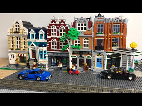 Bau einer Lego Stadt Teil 77. - Weiter geht's am Modular Building MOC