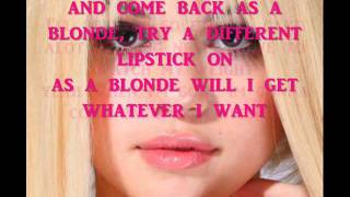 Selena Gomez - As A Blonde (Lyrics On Screen)