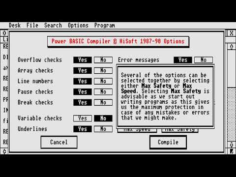 ATARI ST EDUCATIONAL An Introduction to Basic Programming Atari uk & POWER BASIC