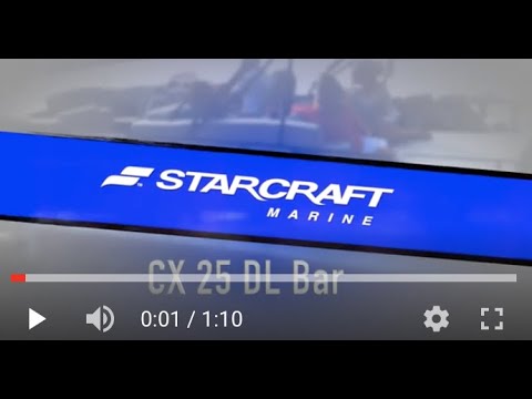 Starcraft CX-25-DL-BAR video