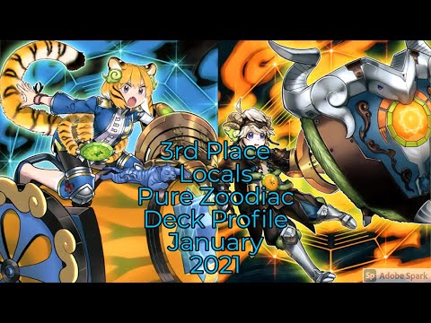 3rd Place Locals Zoodiac Deck Profile January 2021