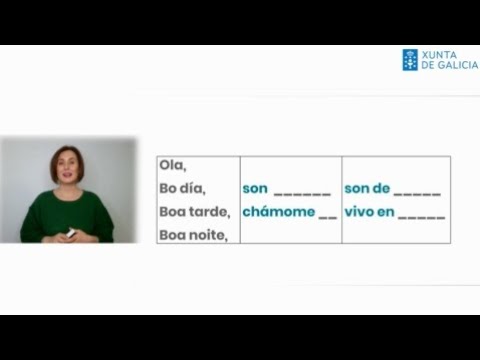 Vídeo: Verbas. Aula de lingua e cultura galegas. Sesión 1