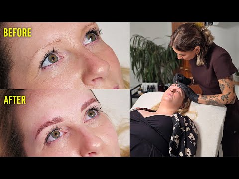 How To Fix Thin Over Plucked Eye Brows In One Treatment
