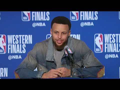 Stephen Curry Postgame Press Conference | Trail Blazers vs Warriors Game 1
