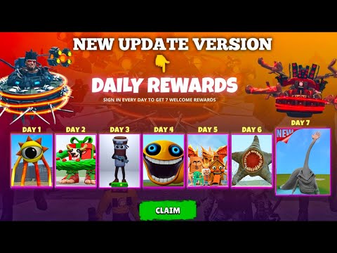 🌈NextBots in playground! New Sea Monster Creatures Family Vs All Phases Of Omnidroid v1 To v19