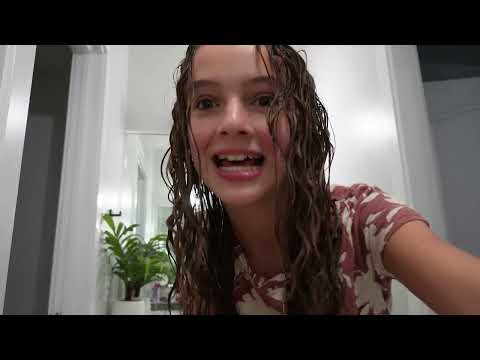 Curly Hair Routine!!