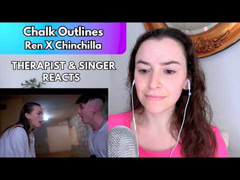 Therapist & Recording Artist first time reaction to "Chalk Outlines" by Ren X Chinchilla!