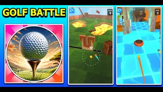 Mini Golf Battle 3D Unity Game Source Code video preview