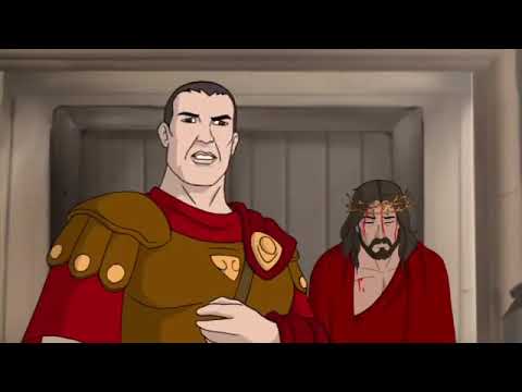فليم المسيح كرتون يحكي احداث الصلب والقيامه