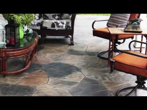 Resurfaced Concrete Overlay | Concrete that Looks Like Stone | Concrete Craft