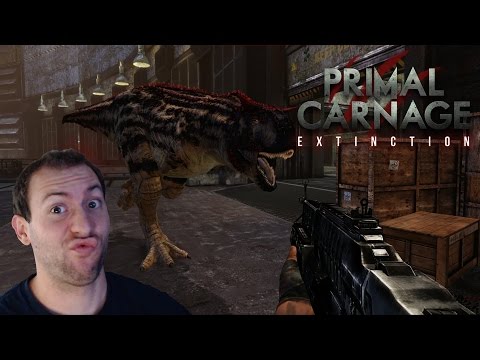 Primal Carnage: Extinction Gameplay Part 1: Dinosaur Hunting Time!!!!
