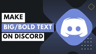 How to Make Big Text in Discord - Send Bold & Bigger Text on Discord Trick !