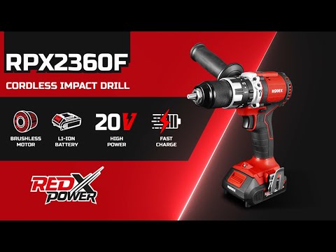 RPX2360F Akülü Darbeli Matkap (Kömürsüz Motor)