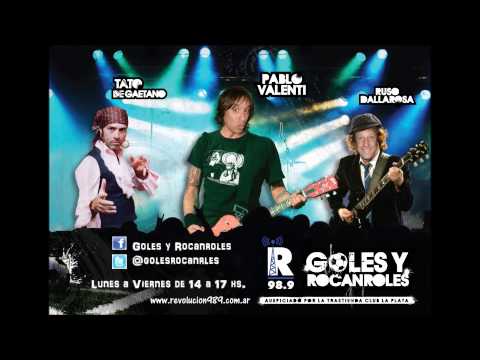 La recuperacion de Juanse de Ratones Paranoicos en Goles y Rocanroles