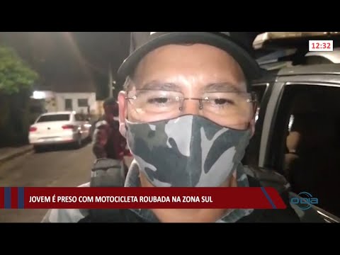 Jovem é preso com motocicleta roubada e simulacro de arma na zona sul de Teresina 23 06 2021