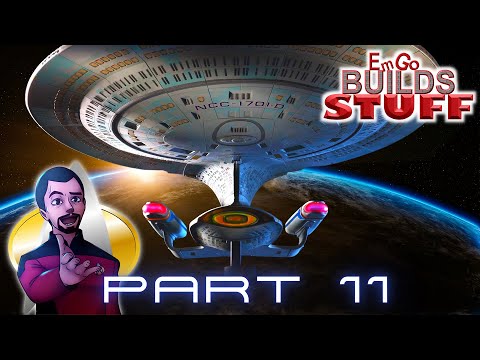 Eaglemoss Star Trek Enterprise NCC 1701-D Kit (Part 11): EmGo Builds Stuff