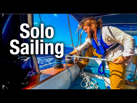 Sailing Alone to Santorini, Greece | My First Solo Night Passage