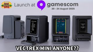 Vectrex Mini Anyone? Revealed at Gamescom 2025 - Kickstarter Coming Soon..