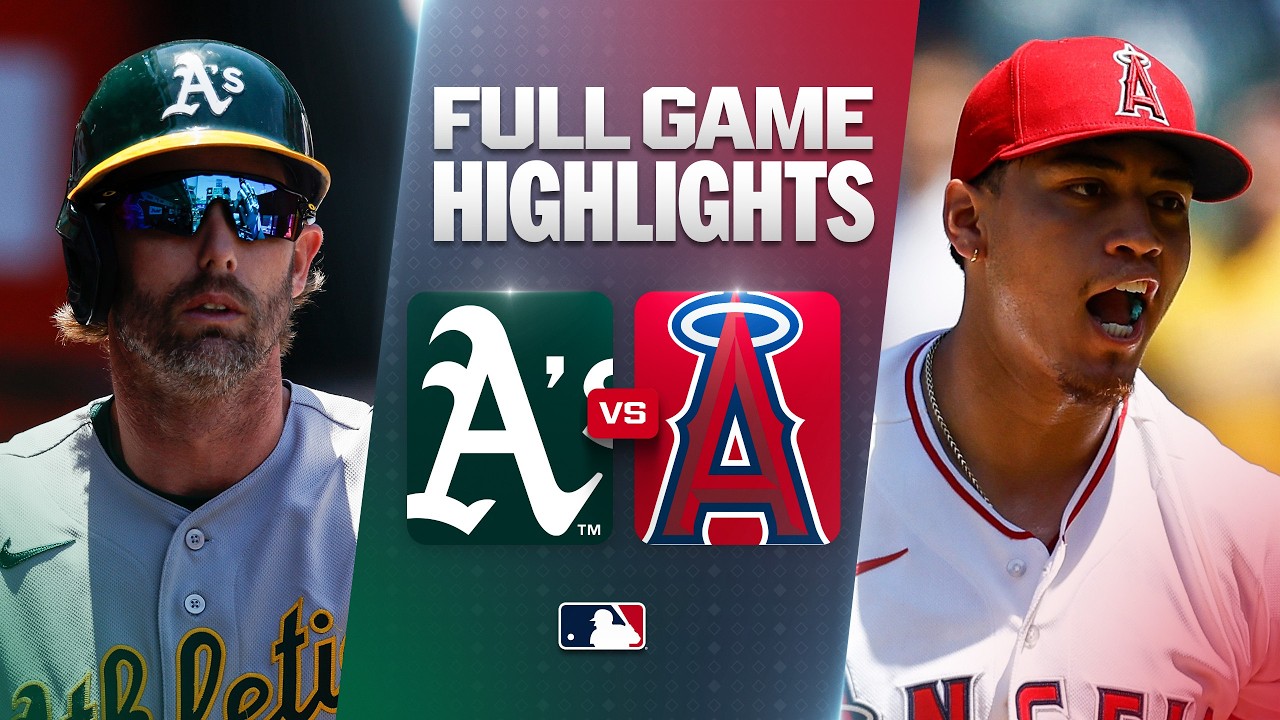 ATHLETICS vs. ANGELS: Official Full Game Highlights (June 28) | 2026 MLB Season