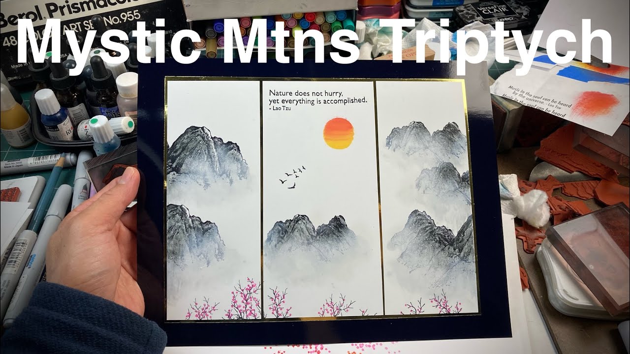 Stampscapes Lab: Trying a Triptych