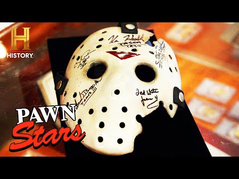 Pawn Stars: THRILLING PRICE for “Friday the 13th” Jason Mask (Season 20)