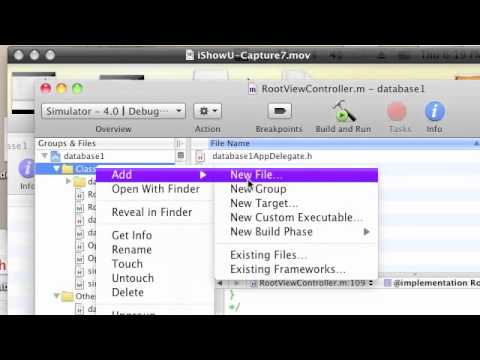 Iphone Tutorial Database Programming Part3
